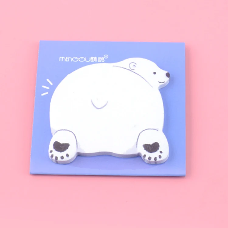 

Клейкие заметки с кошкой KOUZIO