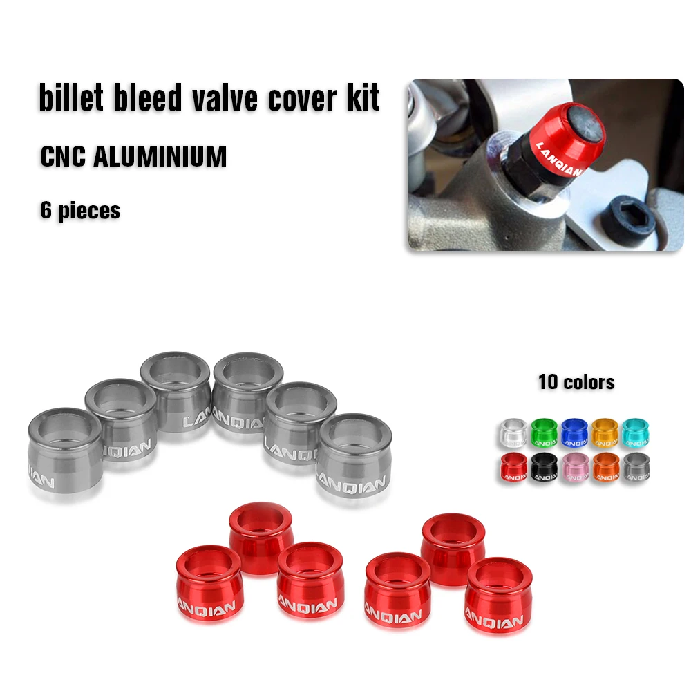

CNC Billet Bleed Valve Cover Kit For MV AGUSTA F3 675 800 RC F4 1000 312 R F4 1000 RR F4 1078 312 RR Caliper Master Cylinder