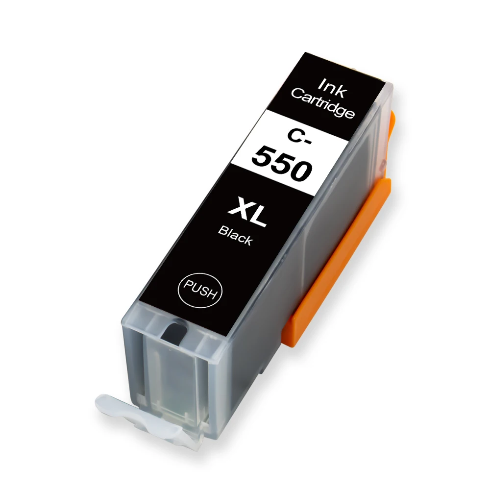 Сменный картридж UniPlus PGI550 CLI551 полный чернильный для принтера Canon 550xl 551xl PIXMA MG5450 MG5550