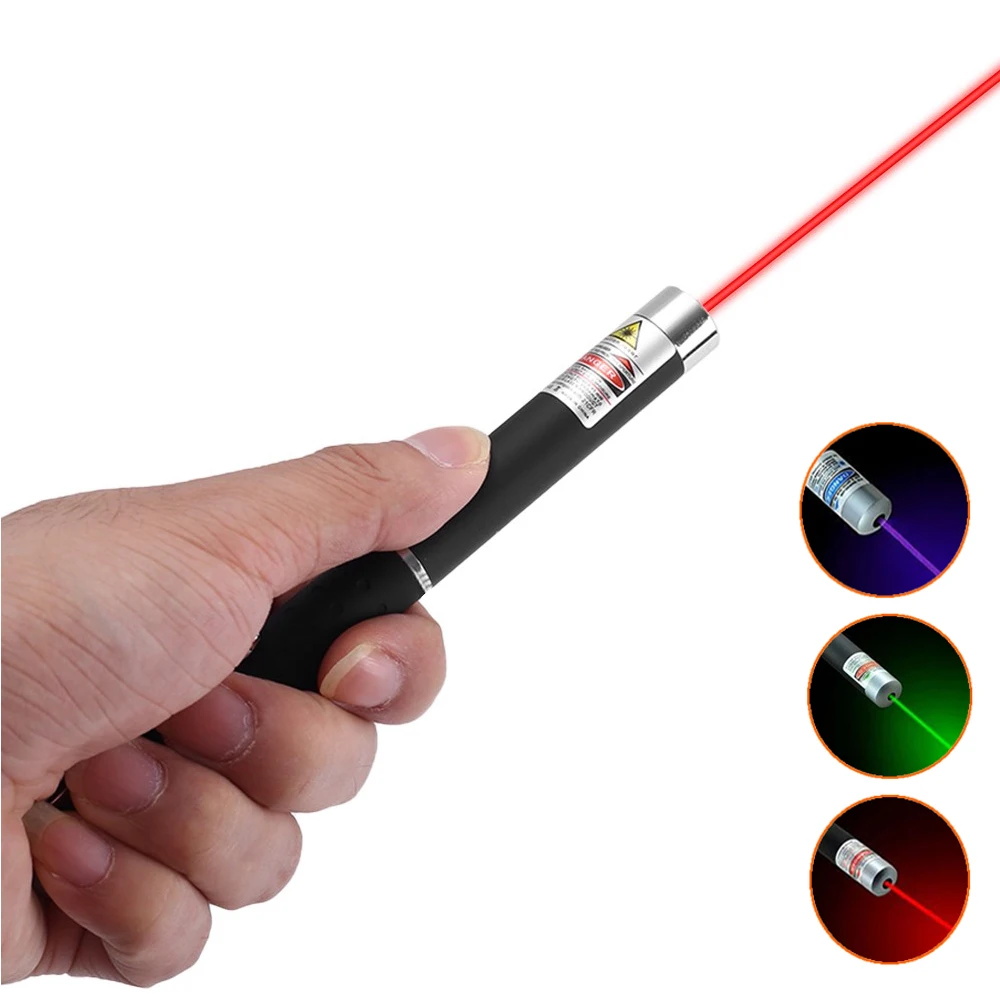 

Tactical Laser Pointer 5MW High Power Pen Laser Military Green Blue Red Dot Laser Sight Light Pen Hunting 532nm Beam Light Pen
