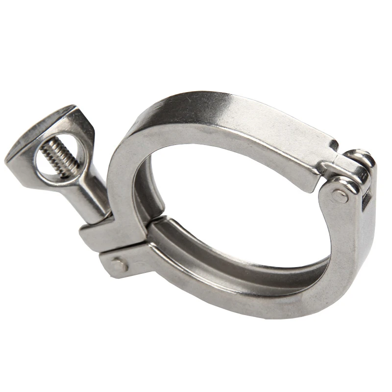 

0.5" 0.75" 1" 1.5" 2" 2.5" 3" 4" 5" Tri Clamp SUS 304 Stainless Steel Tri-Clover Sanitary Pipe Fitting Homebrew