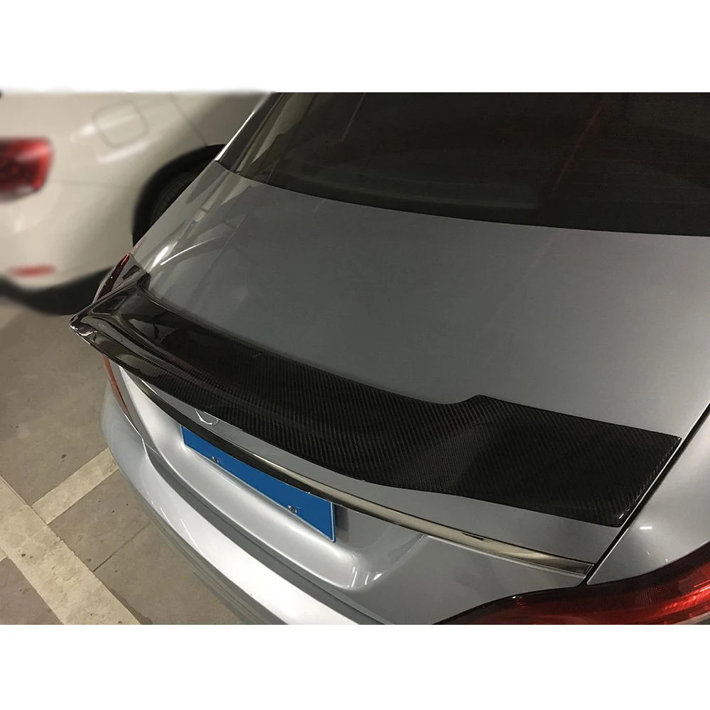 Углеродного волокна/frp зад багажник спойлер багажника для Mercedes-Benz W218 CLS350 CLS400 CLS500 CLS63 AMG седан 2012