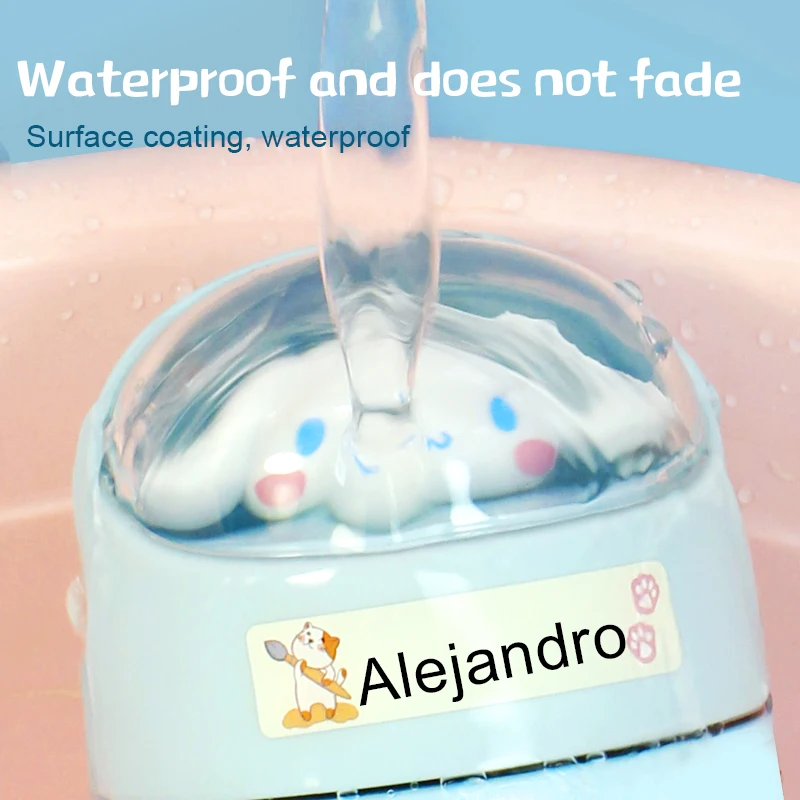 Наклейка с именной биркой наклейки на заказ водонепроницаемые