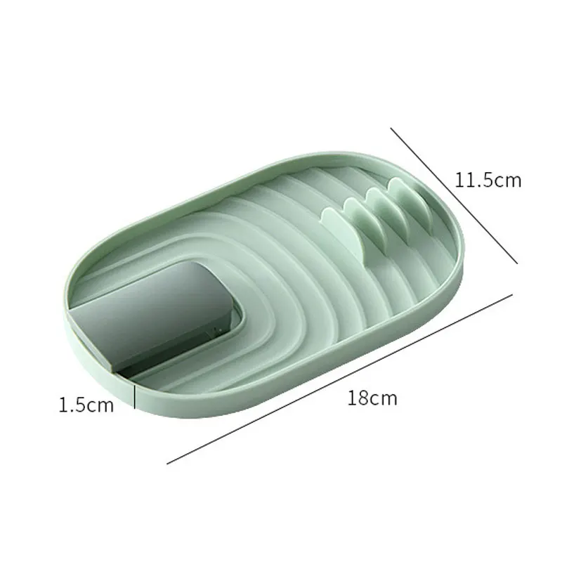 

Kitchen Spoon Holder Cooking Utensil Stand Pot Lid Spoon Rest Storage Rack Pad Stand Containers Kitchen Gadgets