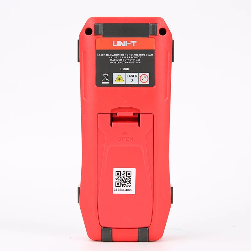 

UNI-T LM80 Laser Rangefinder Distance Meter Ruler Laser Measuring Device Measuring Wheel Design Voice Broadcast