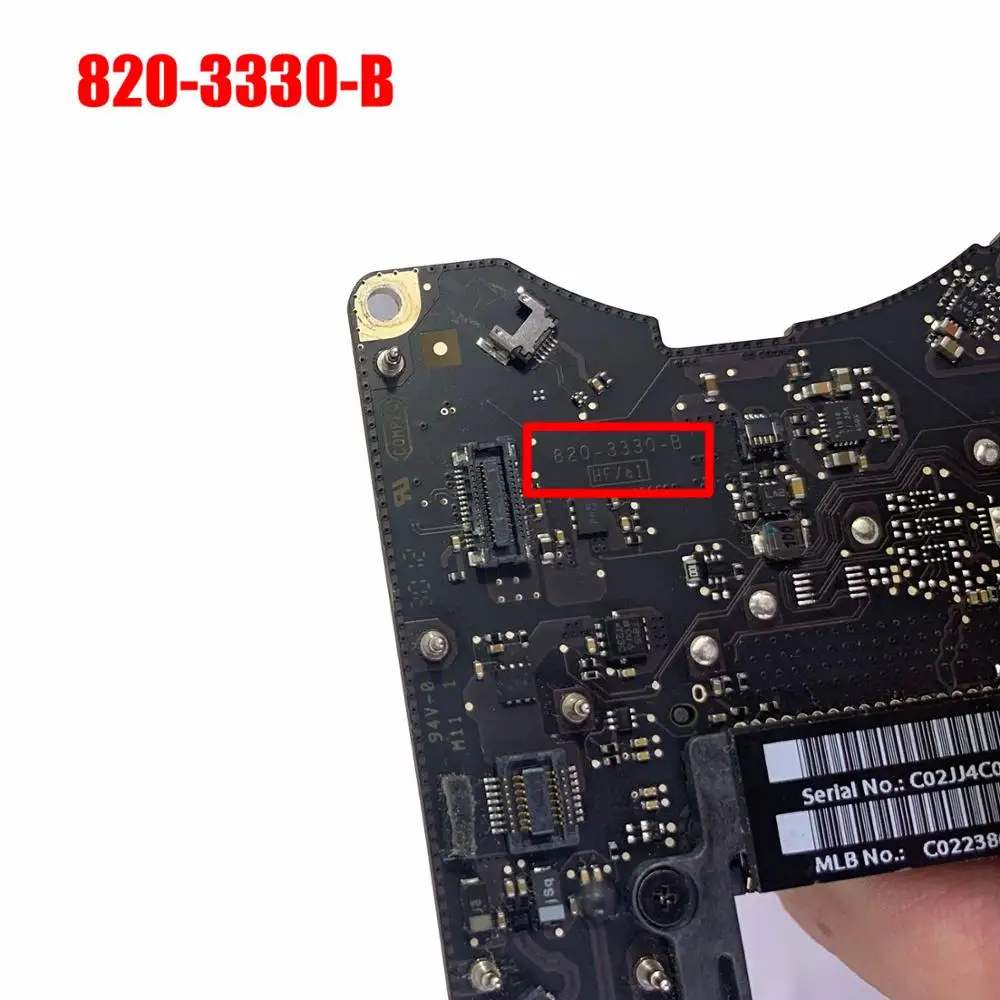820 3330 B A1286 материнская плата для ноутбука Macbook Pro 15 4 &quotA1286 логическая i7 CPU 2012 EMC