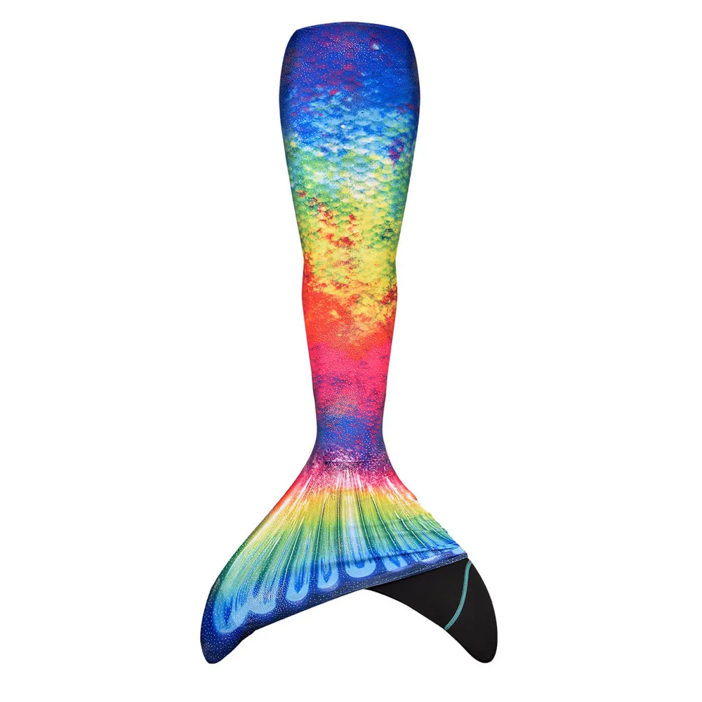 Женский купальник русалки с цветочным принтом для девочек и взрослых |