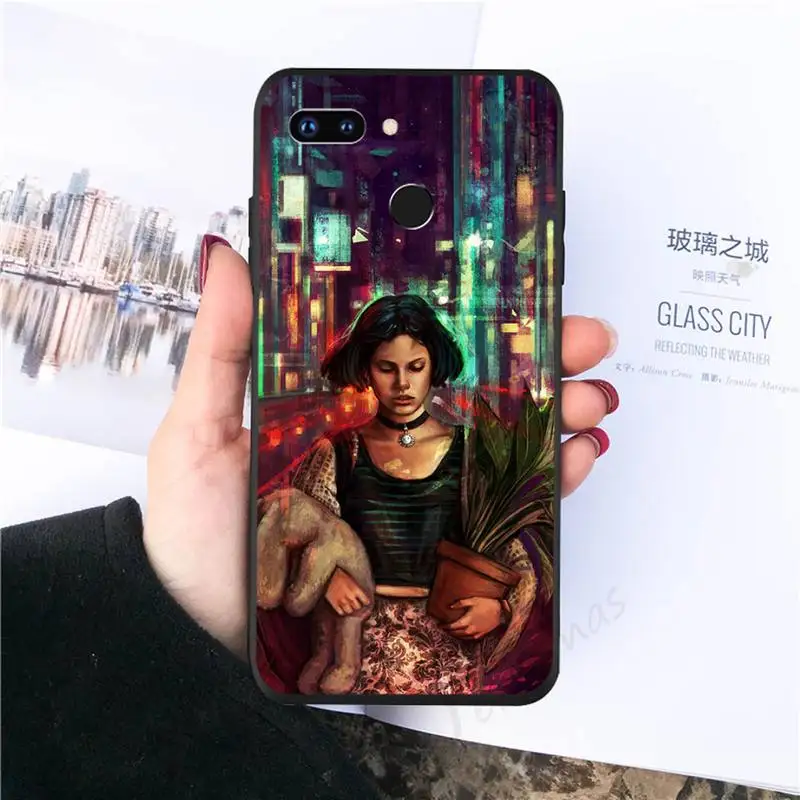 

Leon Matilda Natalie Portman Phone Case For Huawei Enjoy 7 7s 8 8e 9 9e 10 plus P8lite 2017 Honor 5a view9 play 3e