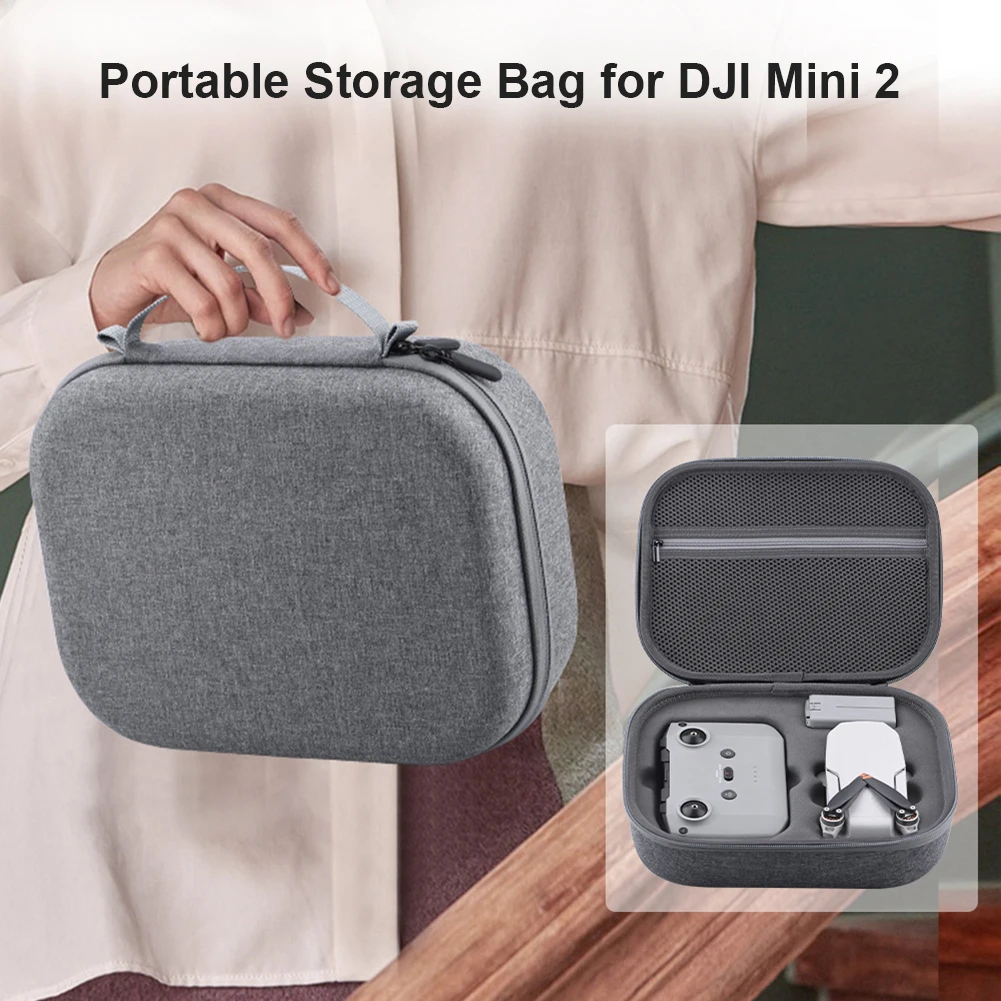 

Portable Drone Storage Bag Carrying Case Drone Controller Travel Box for DJI Mini 2 Handbags Drone Accessories