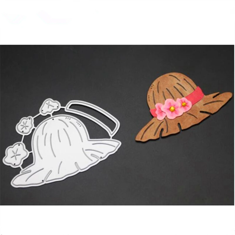 YINISE металлические режущие штампы для трафареты скрапбукинга соломенная шляпа DIY