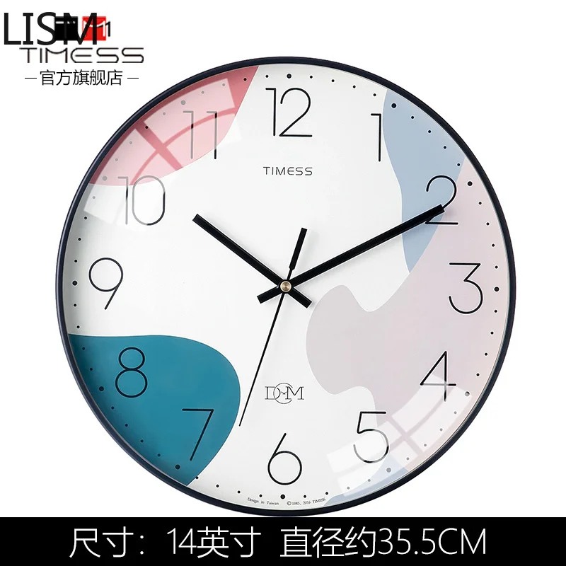 

Wall Clock Living Room Modern Design Fashion Creative Wall Clock Simple Quartz Electronic Light Luxury Clock Relojes De Pared