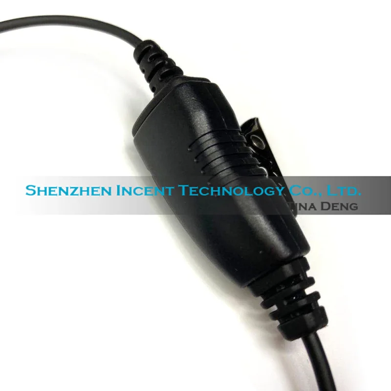 VOIONAIR 20pcs/lot Restaurant C Shape Ear Hook Earpiece Earphone Headset Inline PTT for Vertex EVX-S24