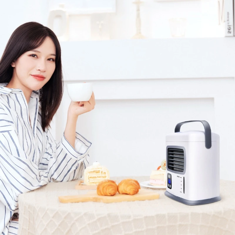 Портативный Компактный кондиционер портативный с 2 скоростями|Вентиляторы| |