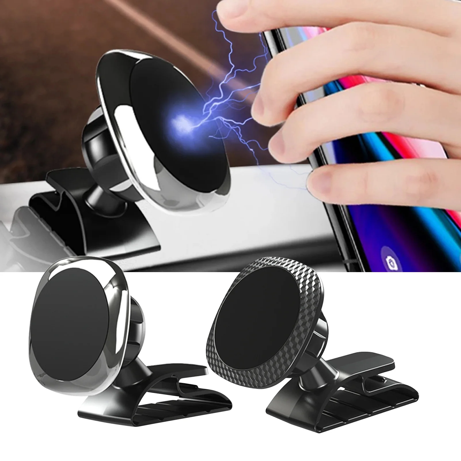 

Magnetic Mobile Phone Holder 360 Degrees Flexible Phone Bracket For Car Phone Holder Magnetic Holder Support Telephone Mobile