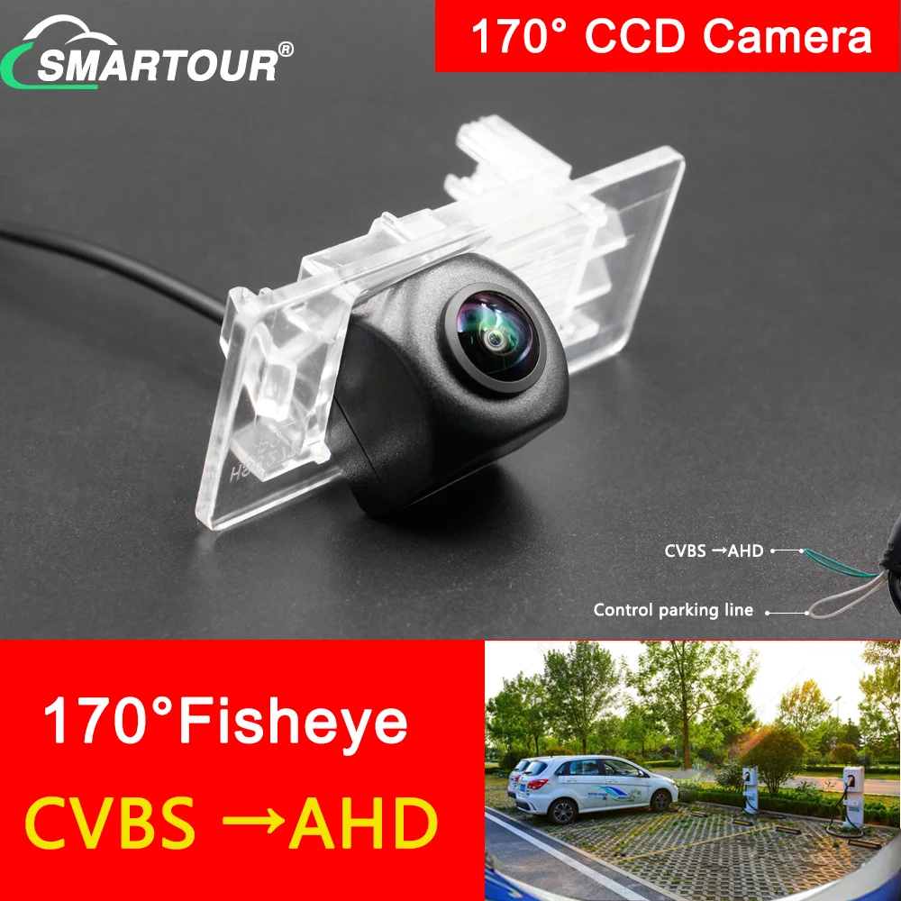 

170° AHD 720P Car Reversing Camera For VW Vento Polo New Passat Sedan Notch Backup HD CCD Parking Rear View Camera Night Vision