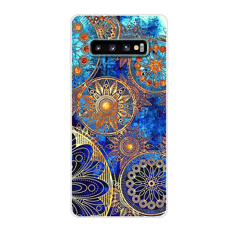 Для samsung Galaxy S10 Plus чехол s 10 Lite S10E E мягкая задняя крышка из ТПУ для Galaxy S10 S10Plus силиконовый чехол для телефона s Coque S10Lite - Цвет: A46