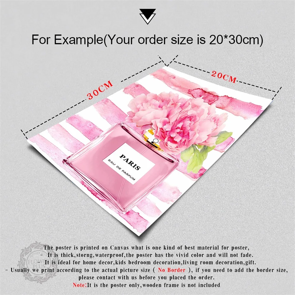 

Fashion Paris Perfume Book Flower Handbag Nordic Posters And Prints Wall Art Canvas Painting Wall Pictures Decor quadro cuadros