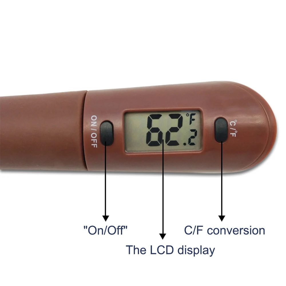 

Silicone Scraper Digital Cooking Electronic Thermometer Chocolate Thermometer BBQ Meat Thermometer Cookware Set Kitchen Tool