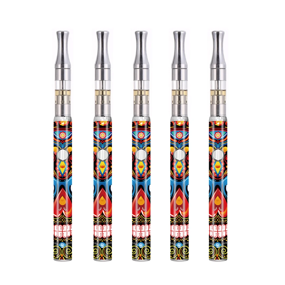 Вейп ручка COS kit CBD MOD с цветной батареей предварительного нагрева 450 мАч 510 нитей