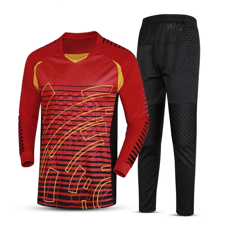 Набор мужской футбольной формы футболка и шорты 2018/19|kit shirts|soccer goalkeeper trainingkit jersey