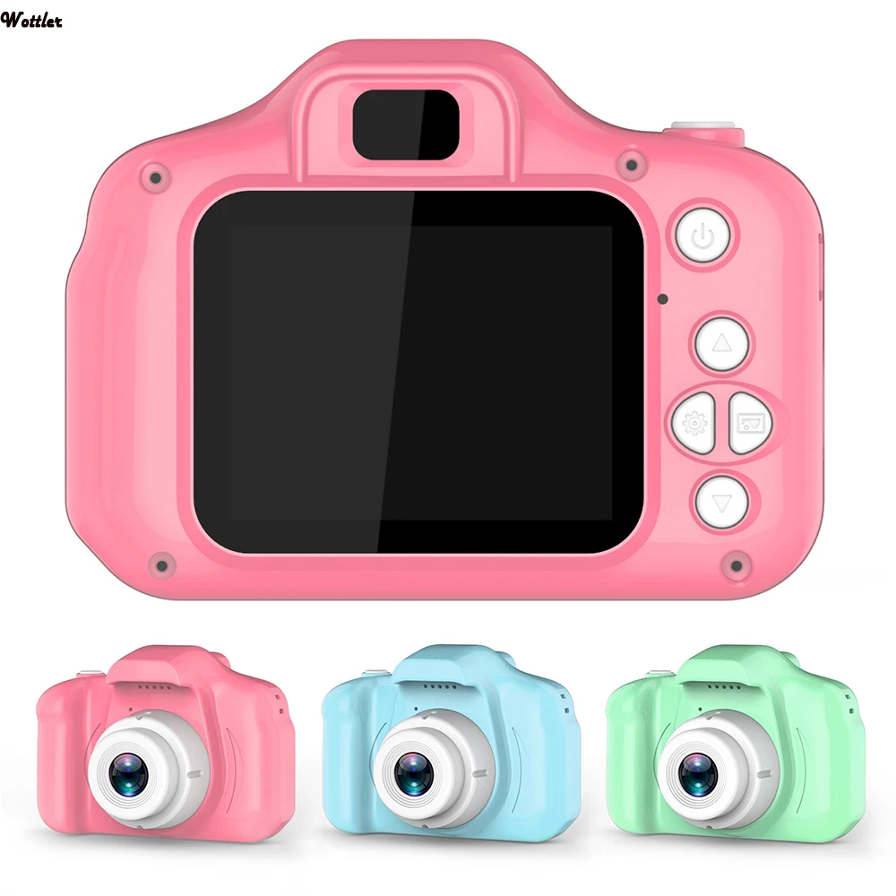 

Children Kids Camera Educational Toys for Baby Gift Mini Digital Camera 1080P Projection Video Camera with 2 Inch Display Screen