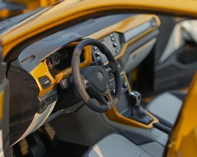 1:18 Высокая тщательная VW T-CROSS SUV сплав модель автомобиля статические металлические модельные автомобили с оригинальной коробкой