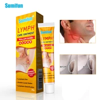 new 1pcs sumifun lymphatic detox cream herbal underarm neck lymph plaster swelling pain relief ointment medical patch body relax
