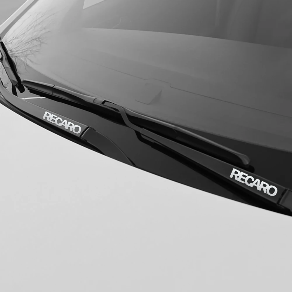 Виниловые Стикеры для автомобильного стеклоочистителя Recaro водонепроницаемая