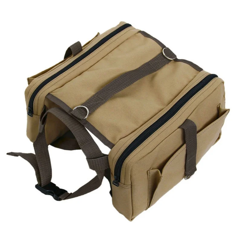 

Ultralight Cotton Backpack Pet Waterproof Adjustable Pet Backpack Dog Saddle Bag For Large Dog Hiking Travel