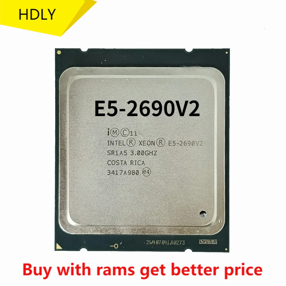E5-2690v2 3GHz 25M 10 Core 20 Thread 130w LGA 2011 процессор Серверная оперативная память ddr3 |
