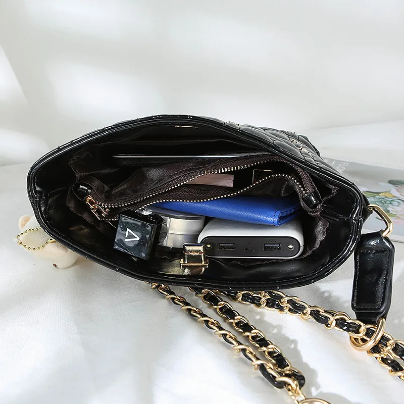 Disney New Mickey Linger Stray Bag женские вечерние сумки через плечо с двойной цепочкой