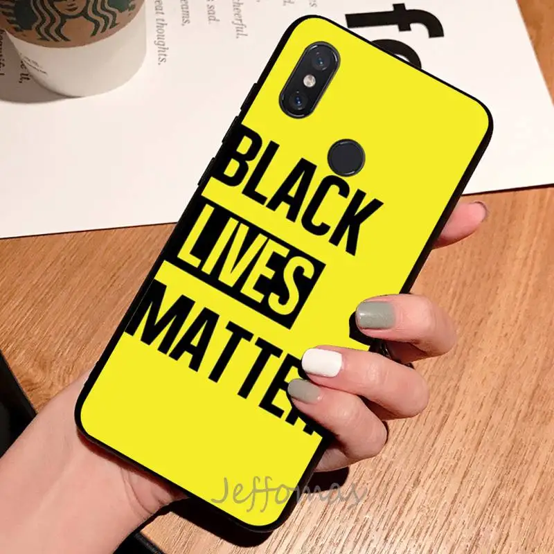 

I Can't Breathe Black Lives Matter Phone Case For Xiaomi Redmi note 7 8 9 t max3 s 10 pro lite luxury design shell funda