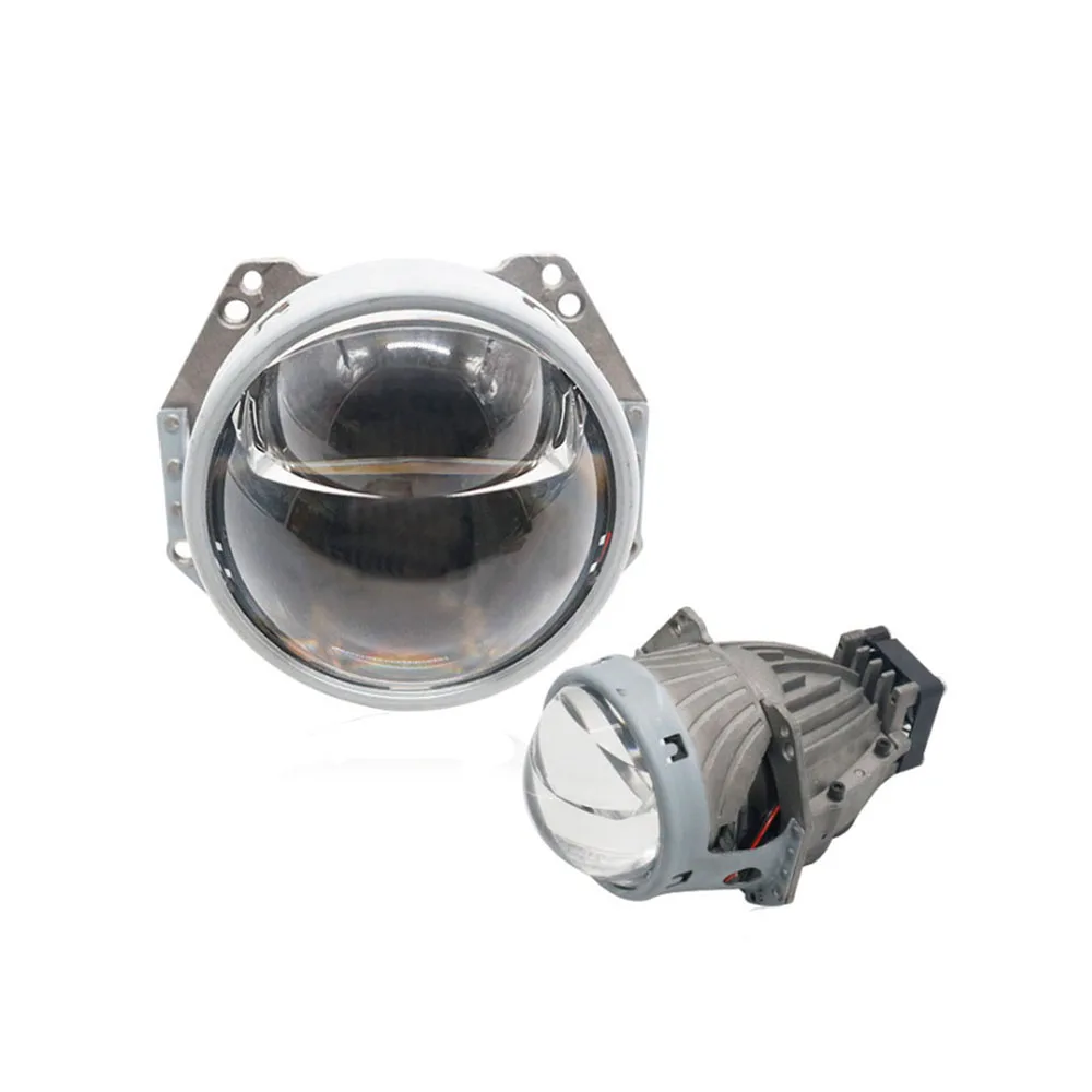 Линза Bi LED проектора 28 Вт 3 0 дюйма двойная микросхема модификация автомобильного