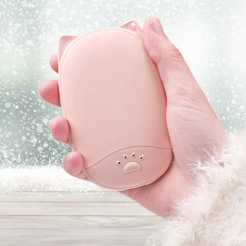 

Портативная многофункциональная электрическая грелка для рук в виде мини-яйца с зарядкой от USB, зимний теплый перезаряжаемый долговечный г...