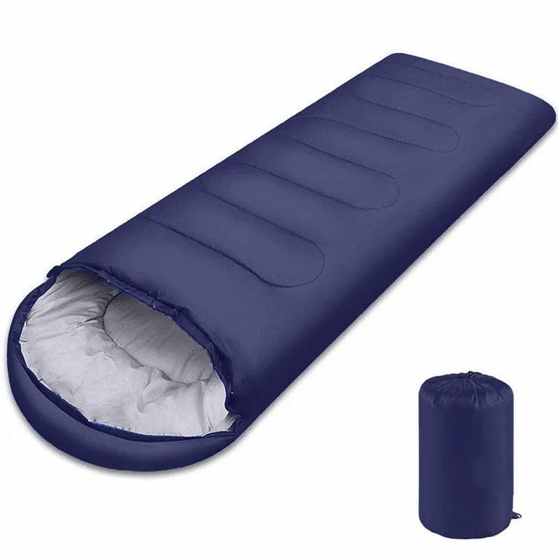 

190T Anti-tear Polyester Envelope Sleeping Bag 4season For Adults/Kids