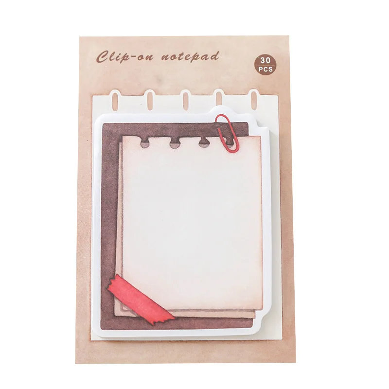 6 видов конструкций планировщик жизни Липкие заметки блокнот бумажная этикетка