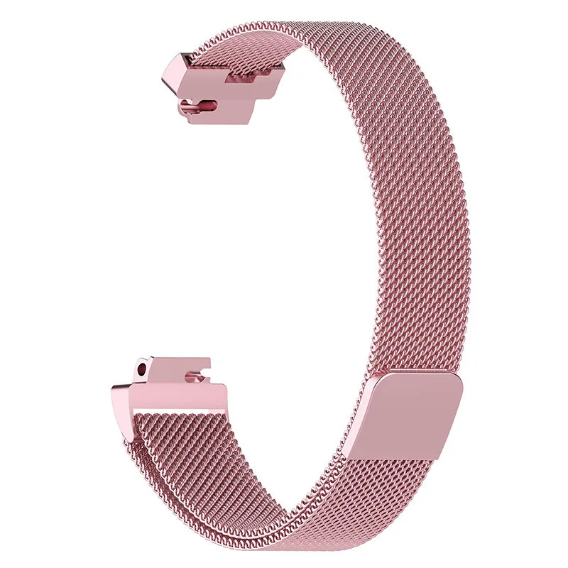 Замена браслета для Fitbit Inspire HR Milanese магнитный металлический сетчатый ремень из