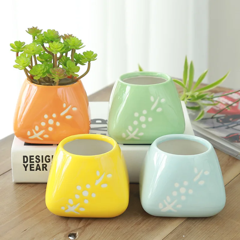 Новый разноцветный яркий маленький свежий японский ручной работы керамический