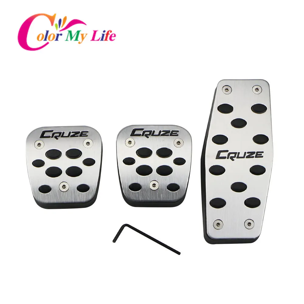 MT/AT педаль для автомобиля Крышка ног топливный тормоз сцепление педали Chevrolet Cruze