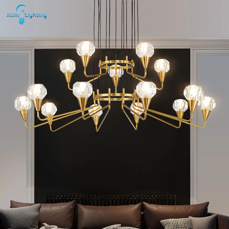 

Современная светодиодная люстра, железный потолочный светильник для гостиной, столовой, креативное домашнее освещение