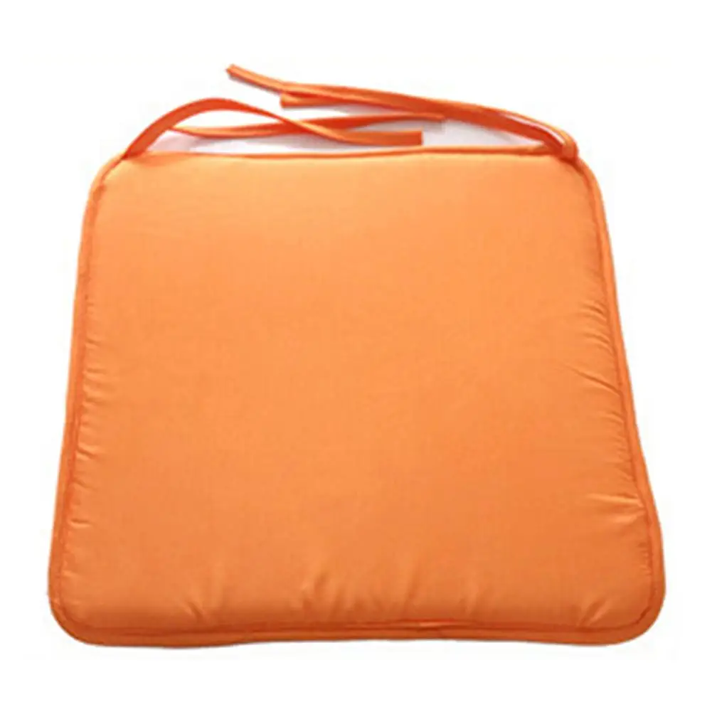 Подушка на стул однотонная портативная из полиэстера прочная и долговечная для