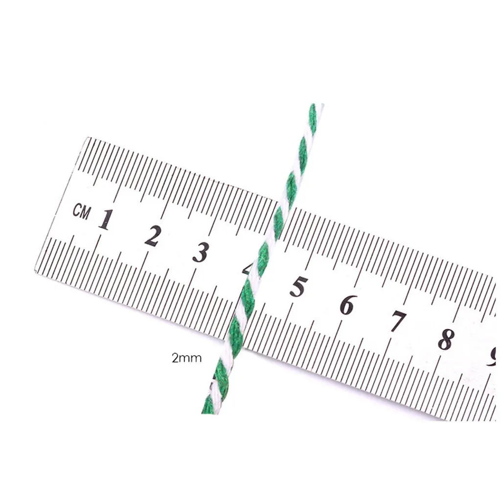 Два цвета хлопок пекарь Шпагат Веревка деревенская страна ремесла аксессуары