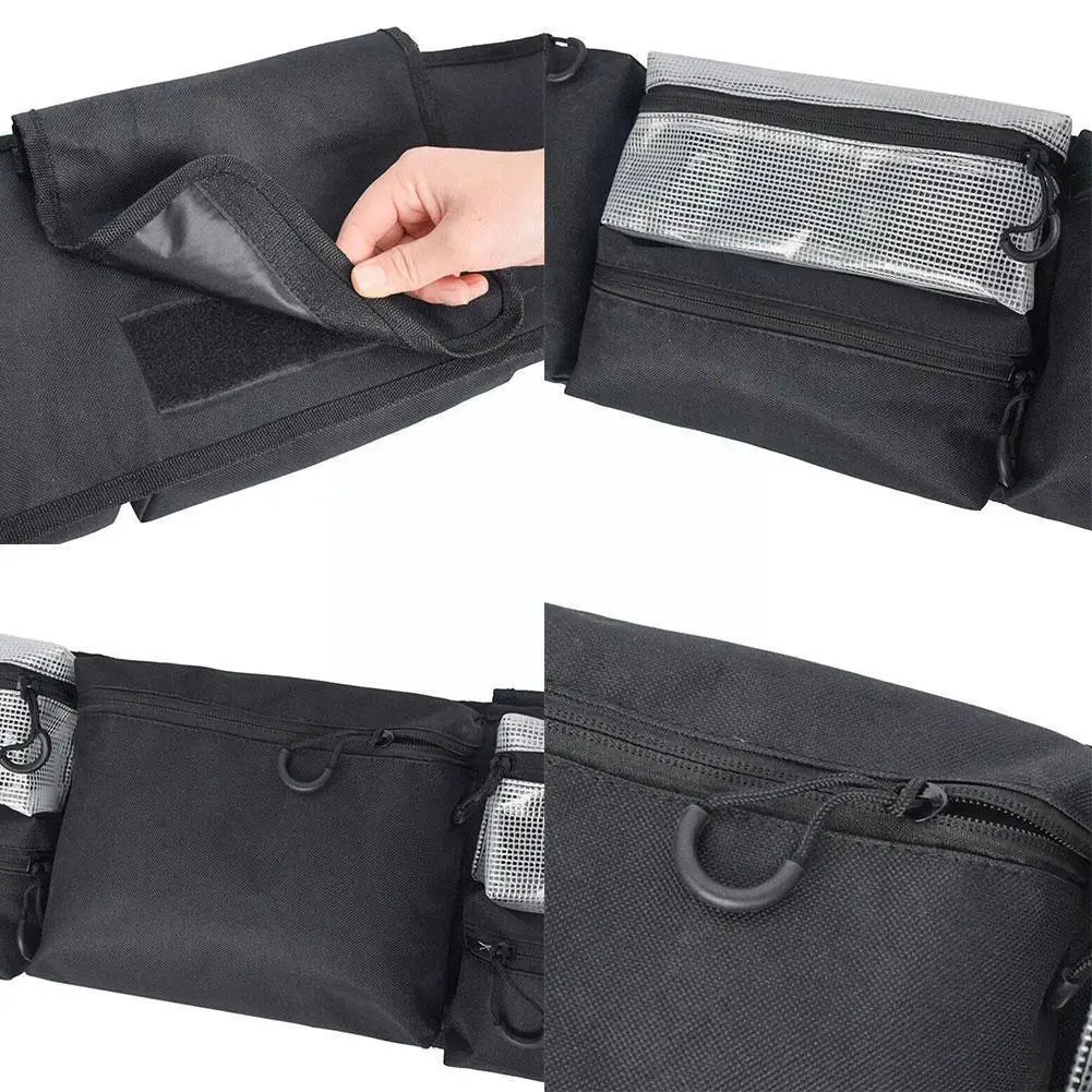 Аксессуары для квадроциклов черный UTV большой роликовый клетчатый органайзер