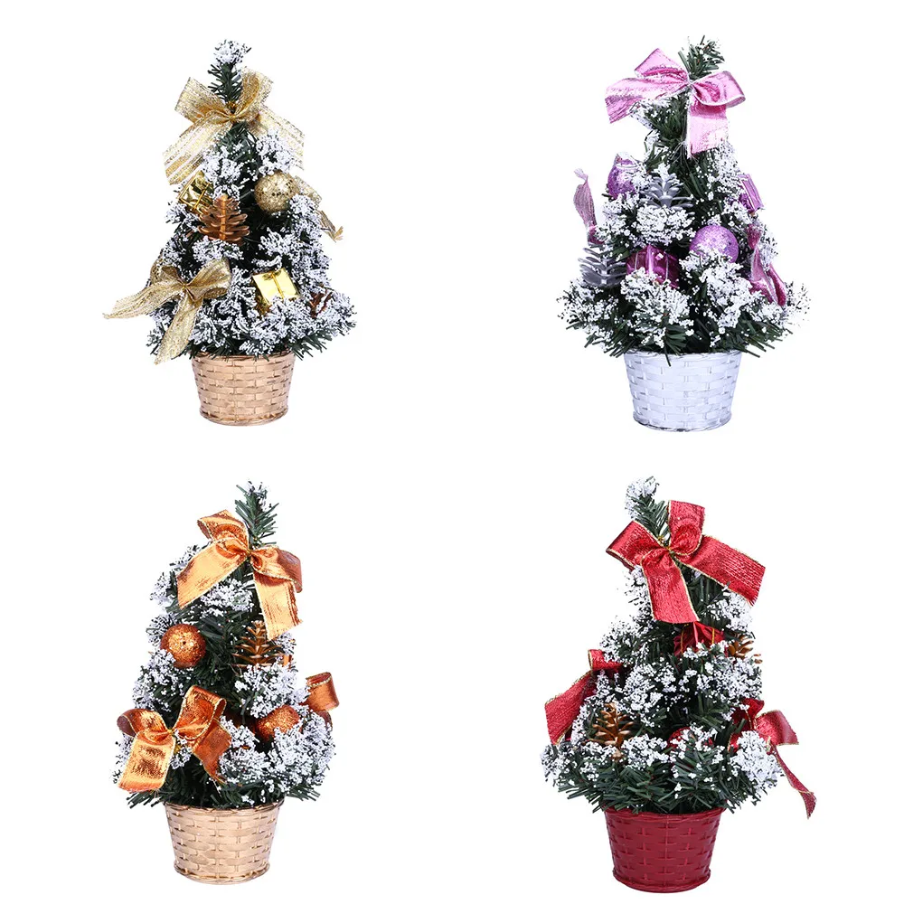 Искусственная Рождественская елка Navidad Рождественская елка мини-елка орнамент настольный стол фестиваль рождественские вечерние подарки Декор 25 см#37