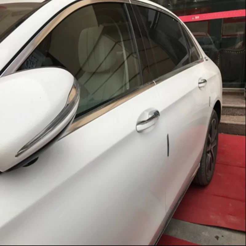 Автомобильная Модифицированная защита края двери наклейка бампера