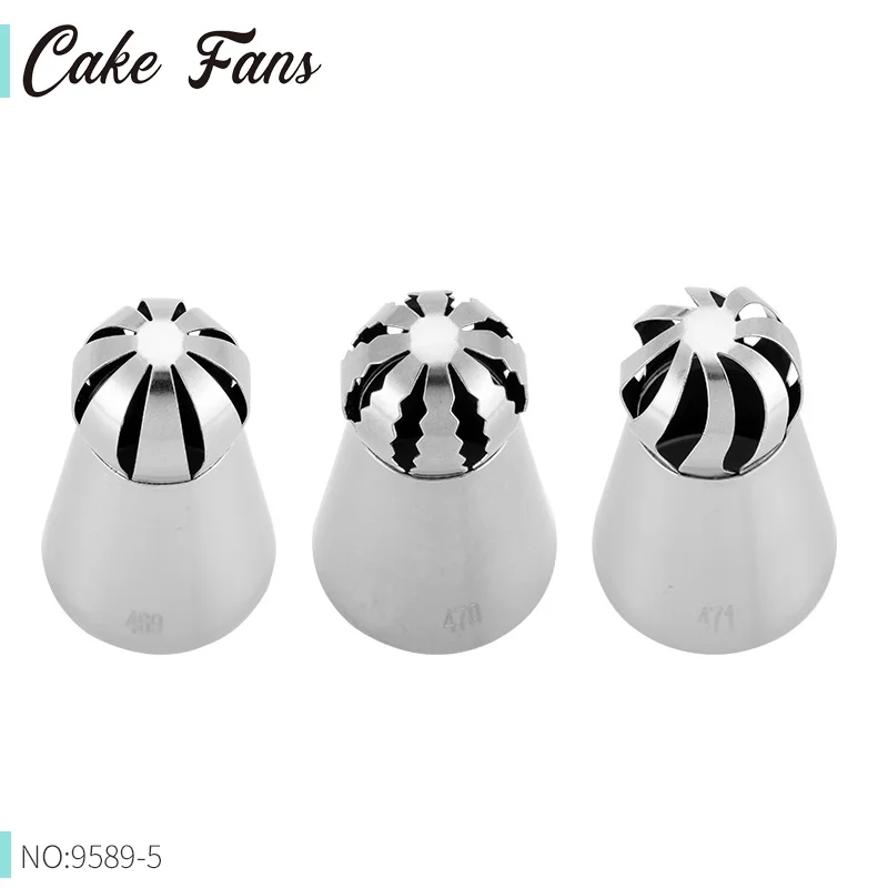 Торт вентиляторы Кондитерские насадки комплект ss304 русский Обледенение