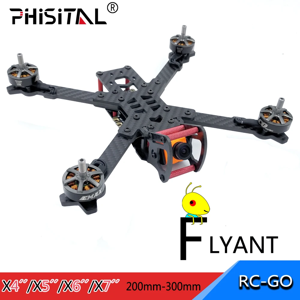 4 шт. GEPRC SpeedX GR2207 бесщеточный двигатель 1900KV/2400KV/2700KV для FPV; Дрон; гонки Multirotor мини Квадрокоптер DIY RC модели часть