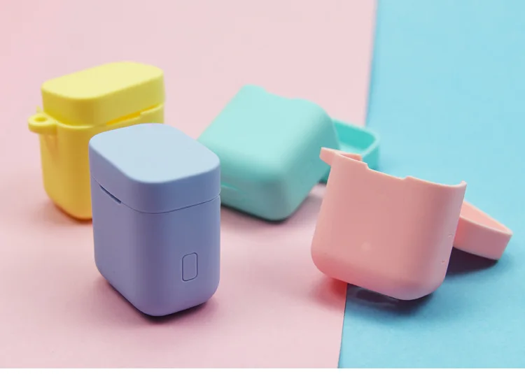 Силиконовый чехол для Xiaomi Airdots Pro True Wireless Bluetooth наушники противоударные сумки Air