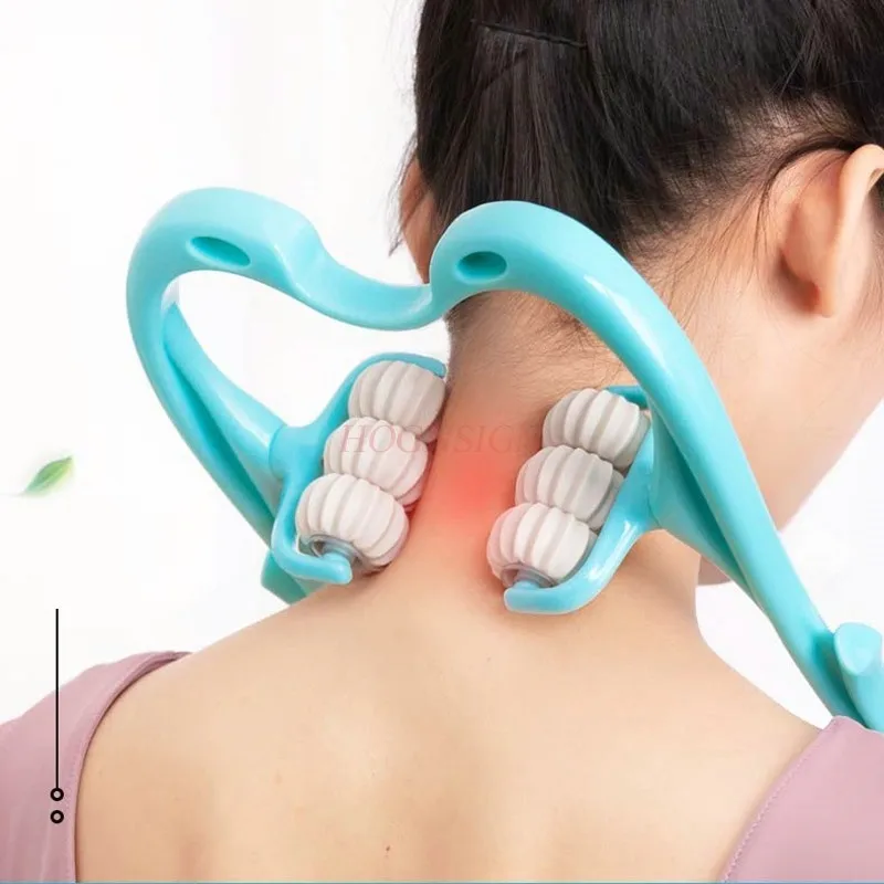 

Shoulder and neck lymphatic dredging artifact massager neck multifunctional kneading home physiotherapy meridian dredging