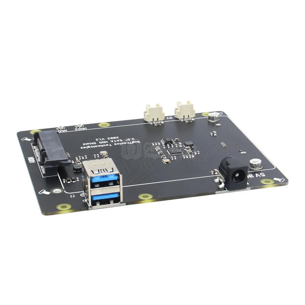 Raspberry Pi 4 Dual 2 5 &quotSATA HDD/SSD Shield X883 для Model B 8 ГБ/4 ГБ/2 ГБ | Компьютеры и офис